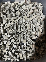 The keys after several small baths.